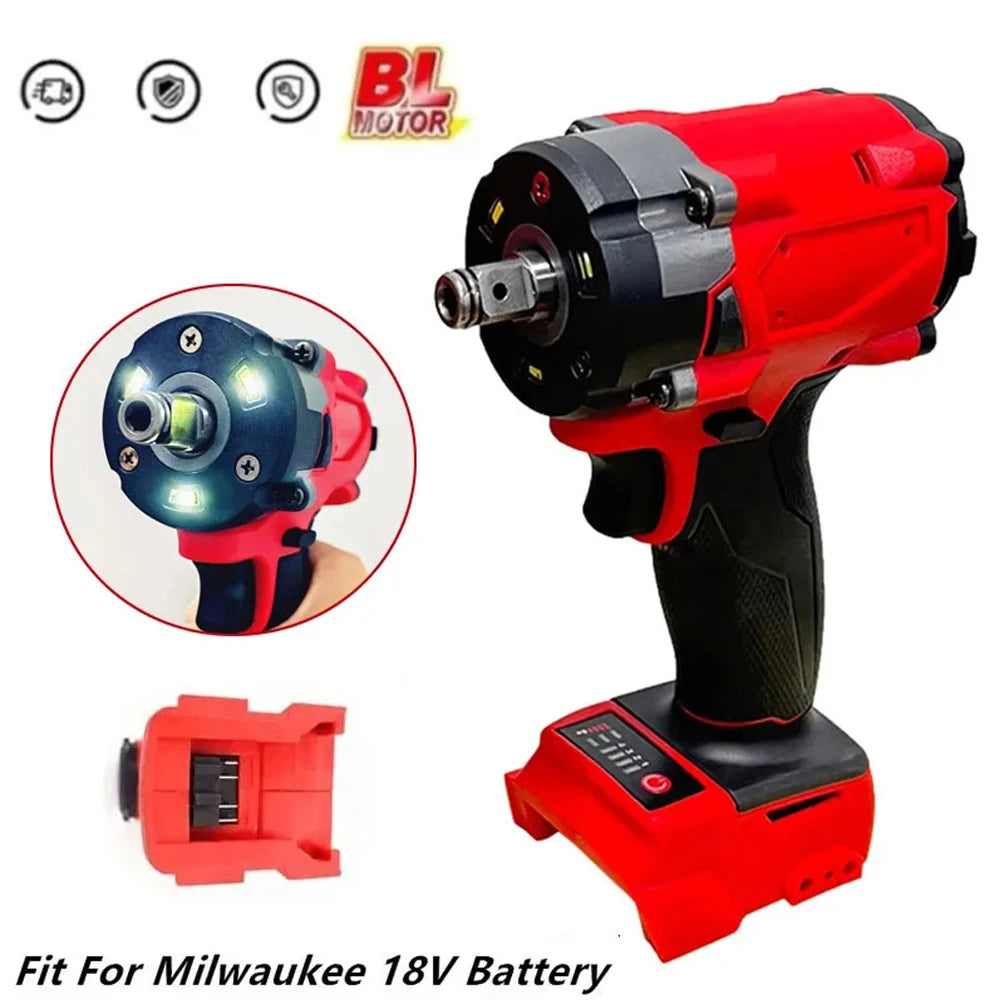 Magnitt Brushless Impact Wrench 500Nm Cordless Power Tool