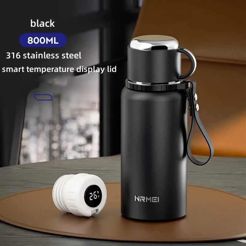 nRMEi Vacuum Thermos Flask Insulated Stainless Water Bottle