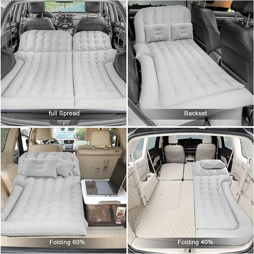 SUV Car Air Mattresses Inflatable Mattress with 2 Pump & Cushions