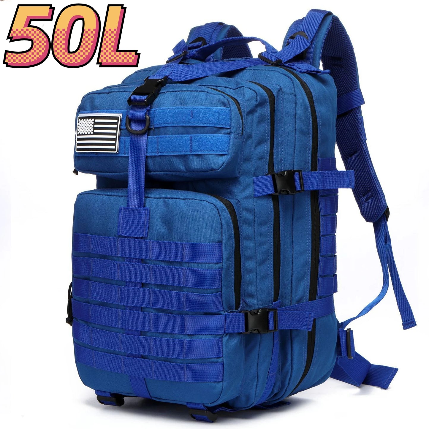 25L/50L 1000D Nylon Waterproof Trekking Fishing Hunting Bag