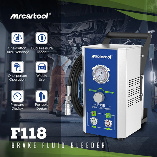 MRCARTOOL F118 Car Brake Oil Changer Extractor 110V/220V