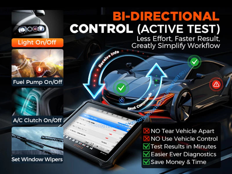 OTOFIX D1 LITE OBD2 Scanner Car Diagnostic Tool Bluetooth