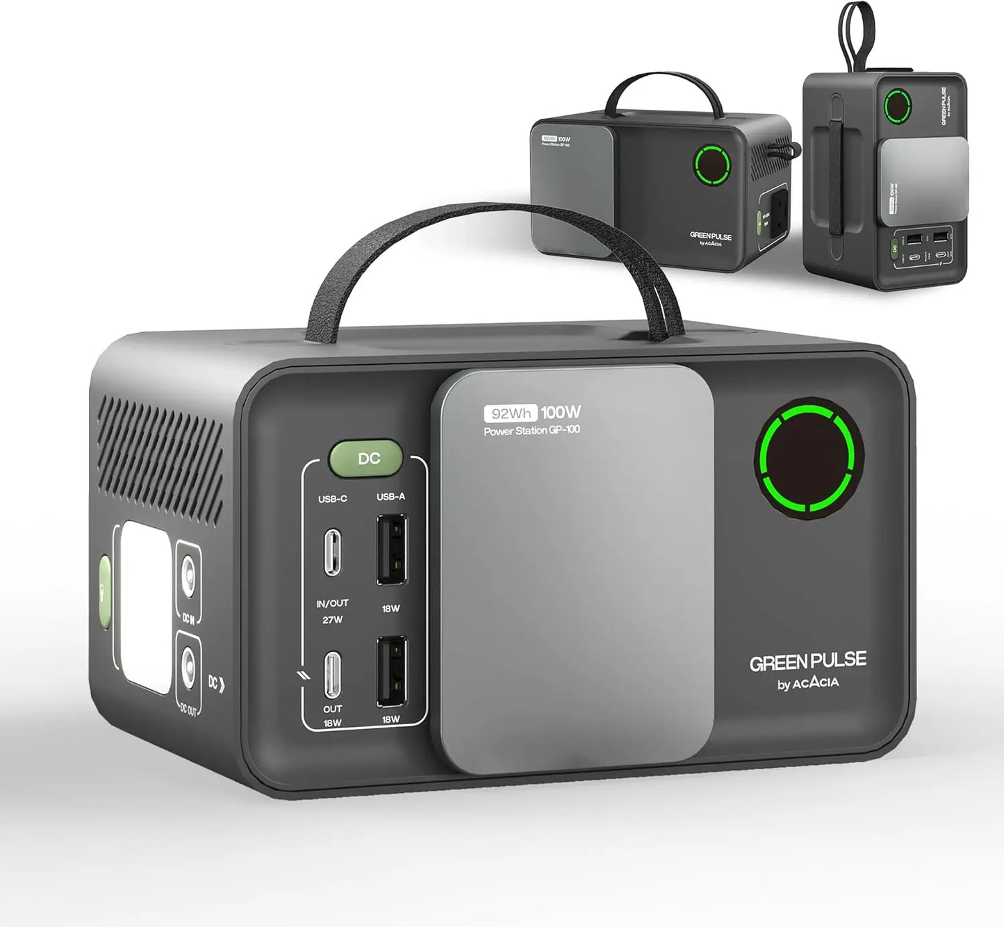 Portable Power Station Camping Solar Generator Lithium Battery