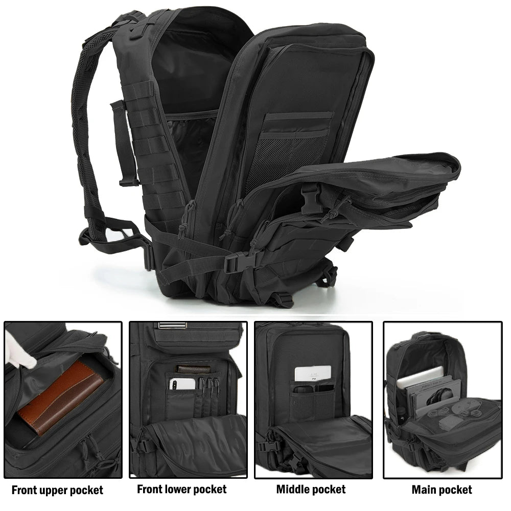 Tactical Backpacks Outdoor 45L Large Capacity Man Molle Bags