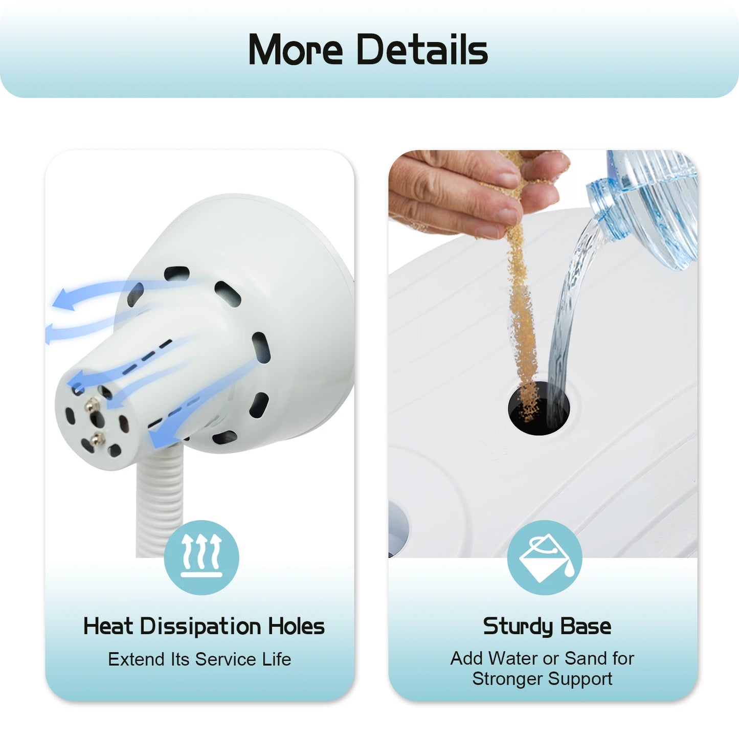 Far Infrared Light Therapy Lamp 275W Rotatable Pain Relief