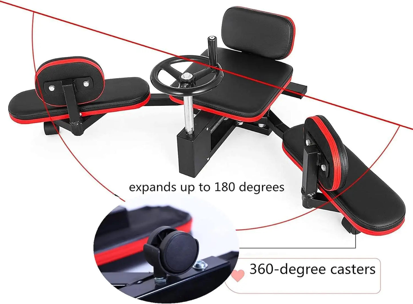 High Concerned Leg Stretching Machine Adjustable for Home Fitness