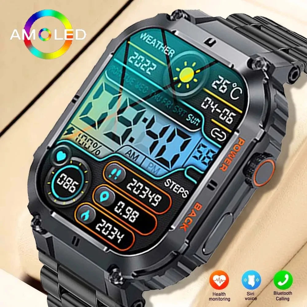 LIGE Bluetooth Call Smart Watch Fitness Tracker For Android iOS