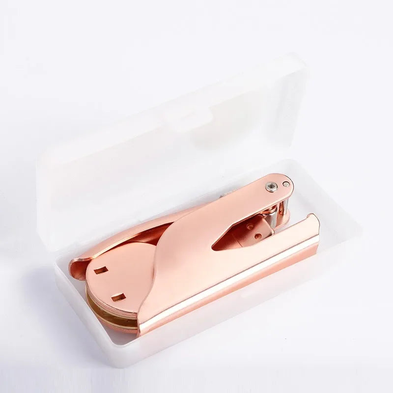 Logo Customized Embossed Stamp Emblem Embossing Machine