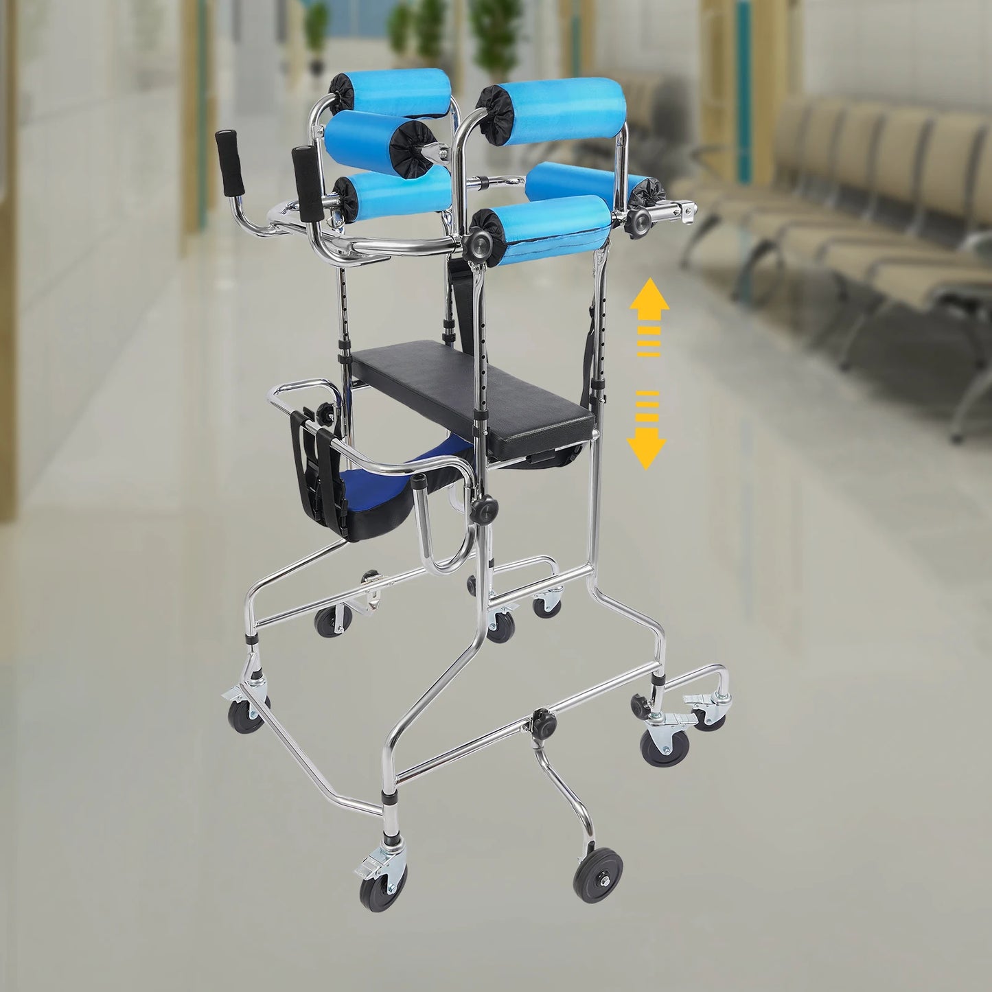 Lower Limb Rehabilitation Training Device With Adjustable Height