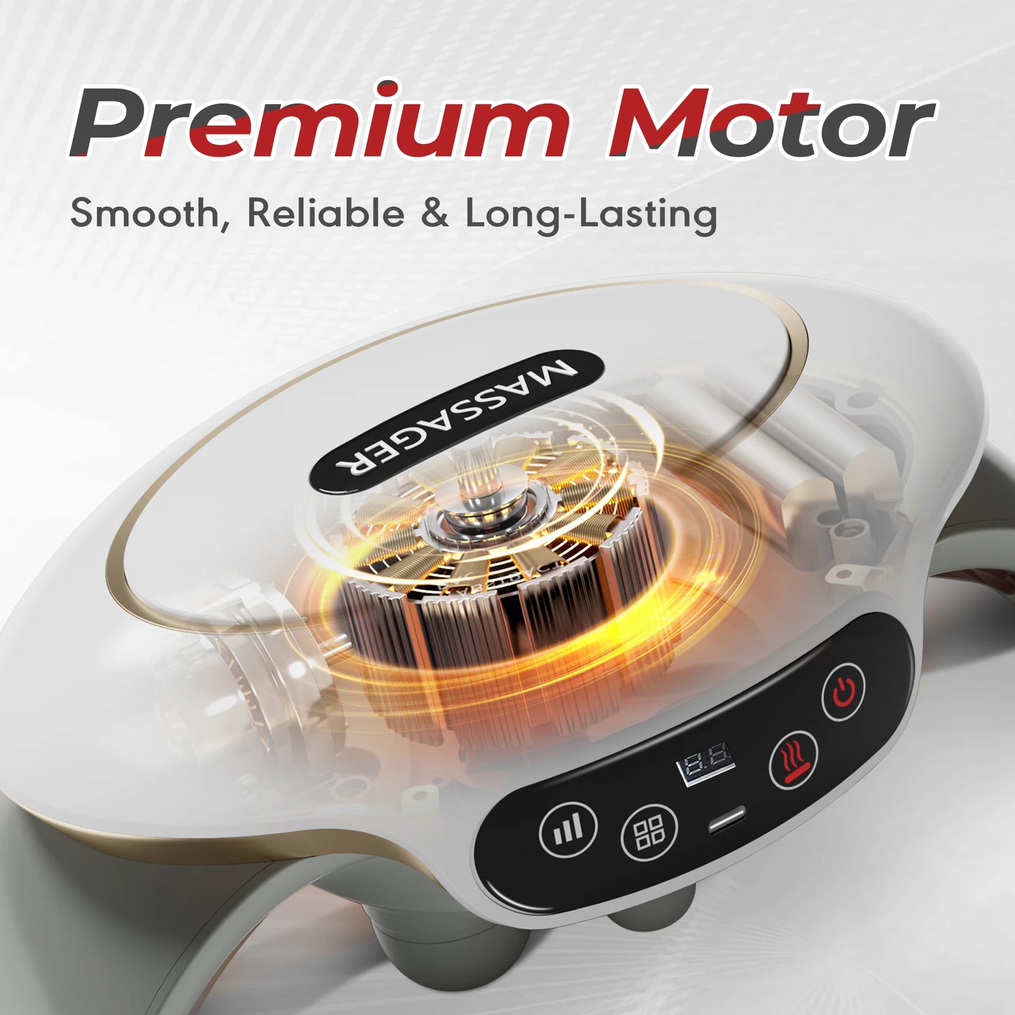 Himouta Automatic Abdominal Massager for Waist and Back