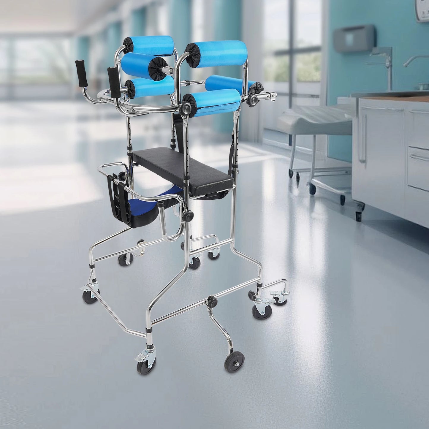 Lower Limb Rehabilitation Training Device With Adjustable Height