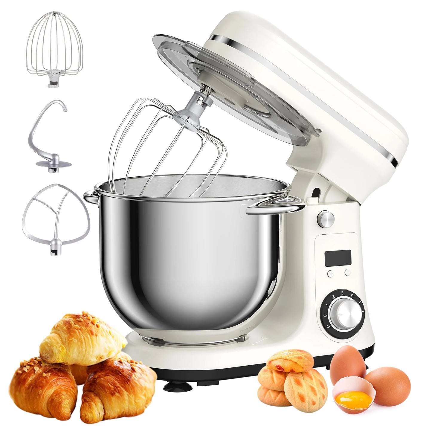 Biolomix Kitchen Stand Mixer And Blender With 6-Speed