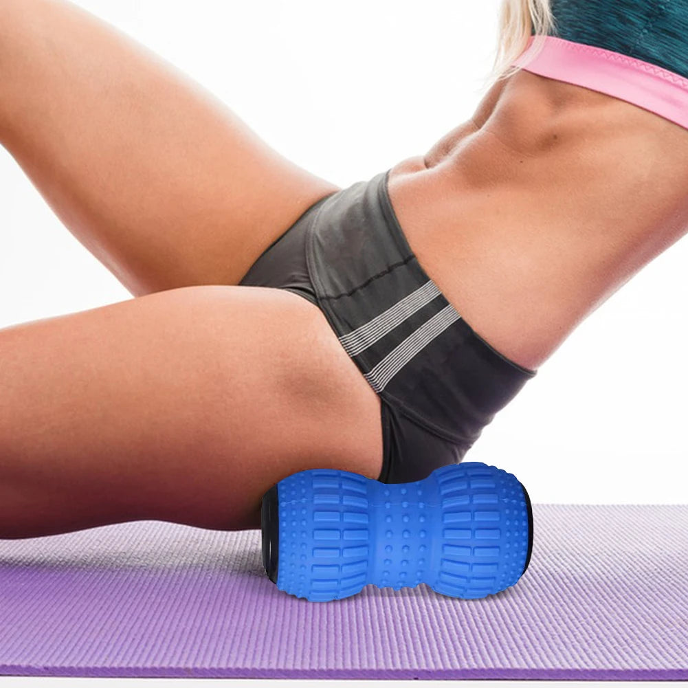 MoJoyce Massage Ball Ergonomic Vibrating Roller Rechargeable 3 Speed