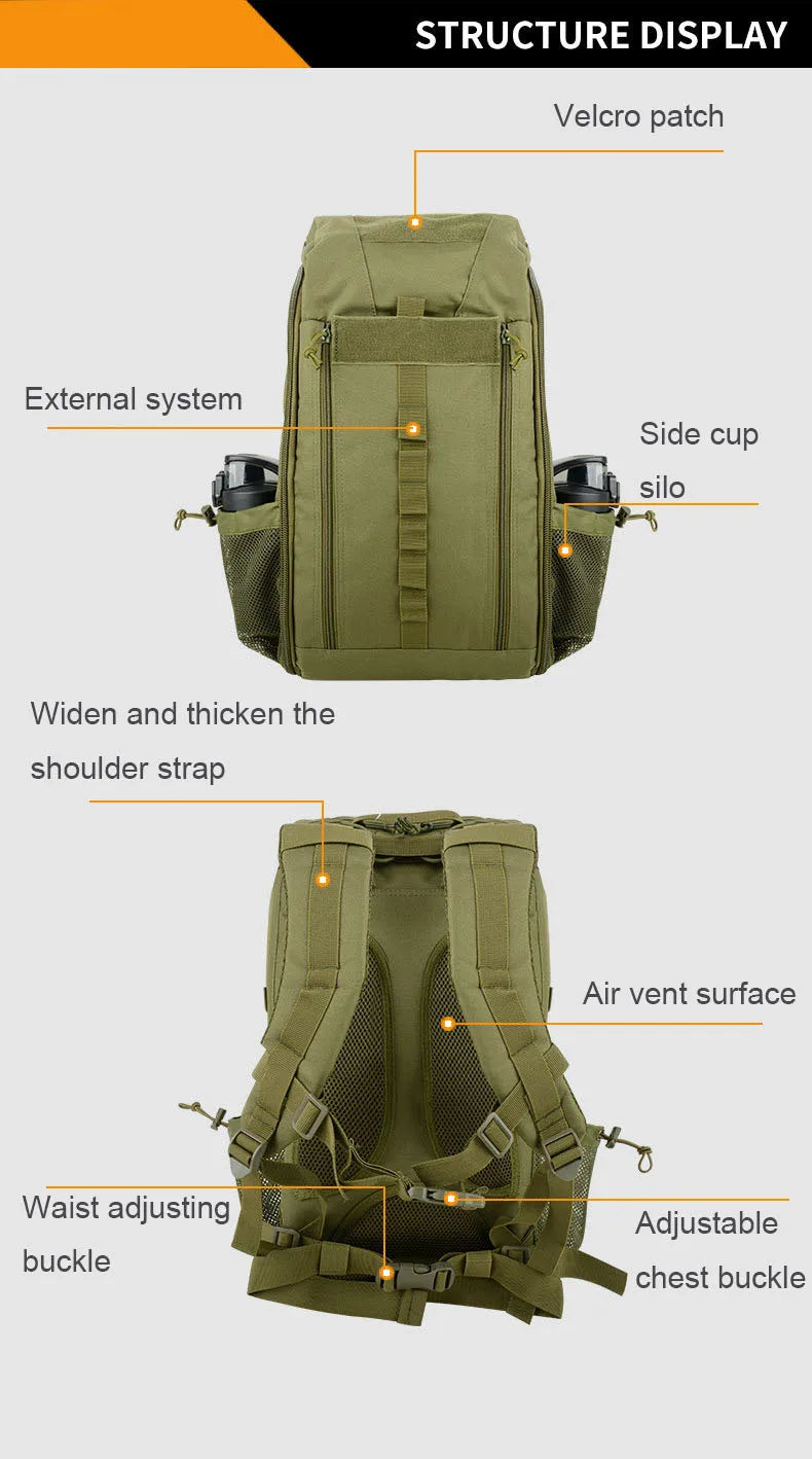 Mountaineering Tactical Medical Backpack Multi-functional Bag