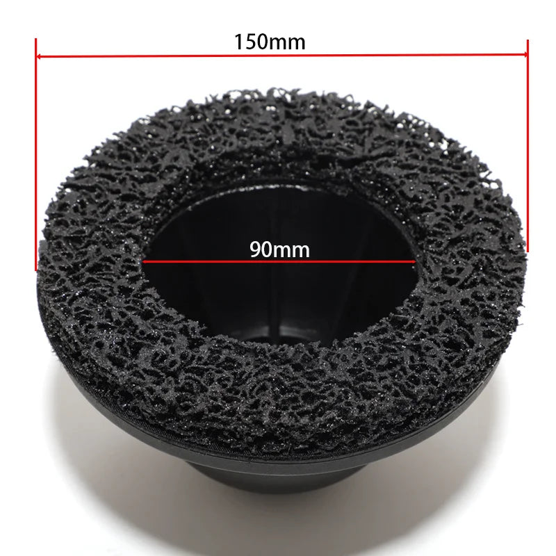 Wheel Hub Brush Wheel Hub Grinder Rust Cleaning Rotor 150mm