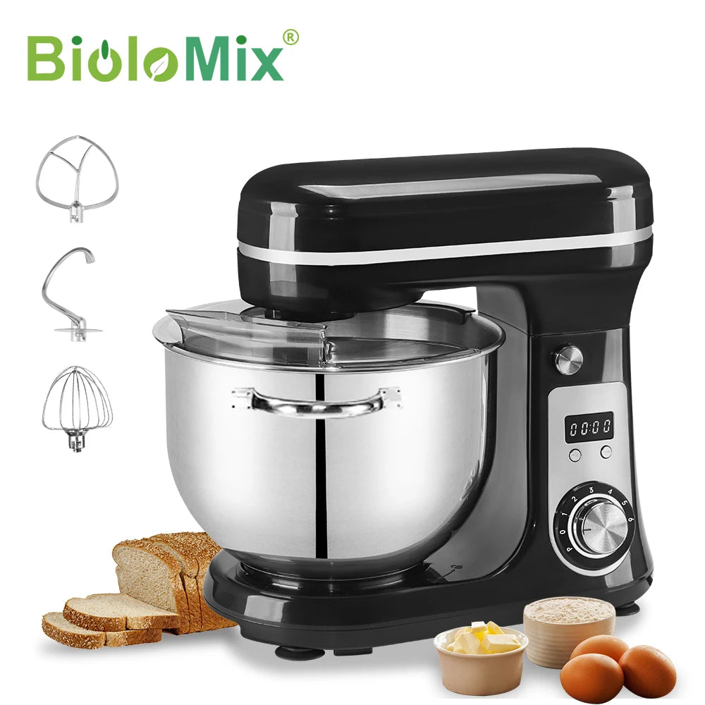 Biolomix Kitchen Stand Mixer And Blender With 6-Speed