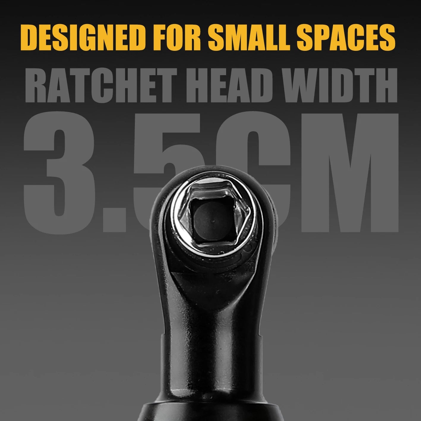 LYUWO 12V 3/8 Rechargeable Electric Ratchet Set Tool