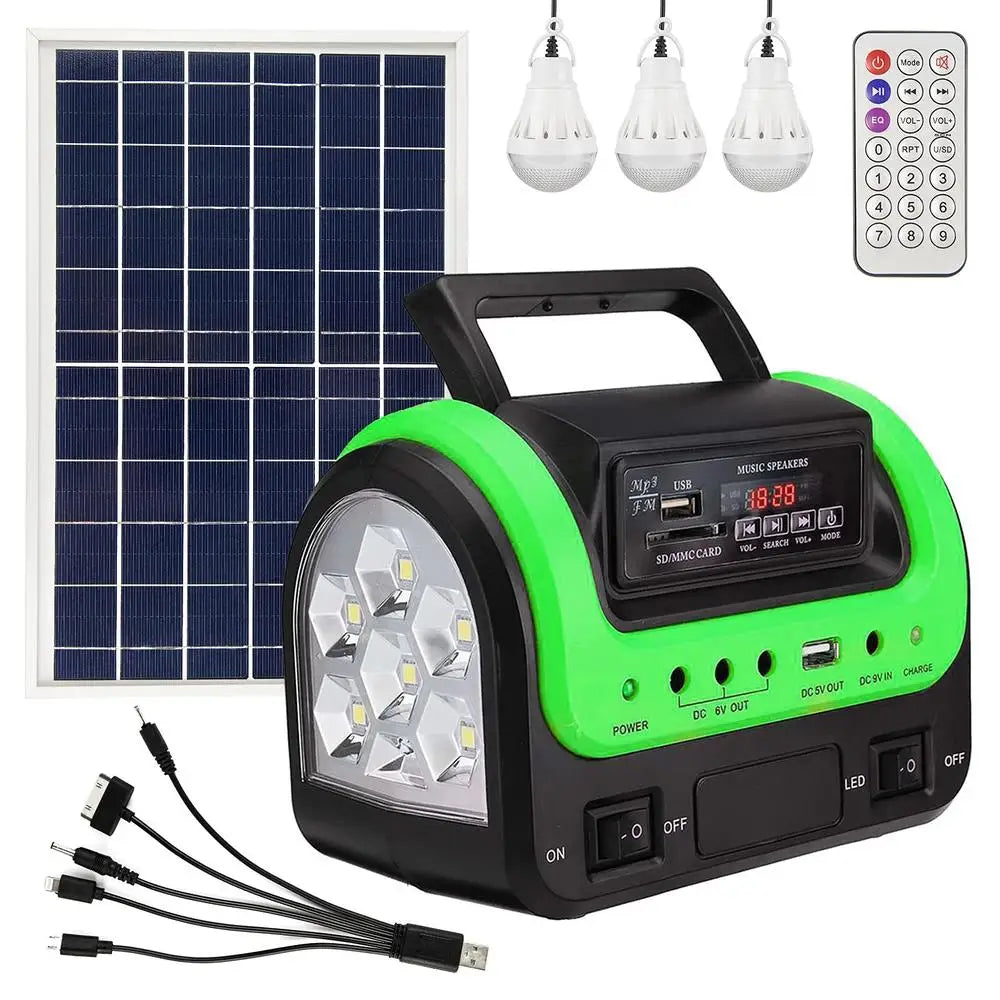 Portable Solar Generator Station Emergency Power for Camping
