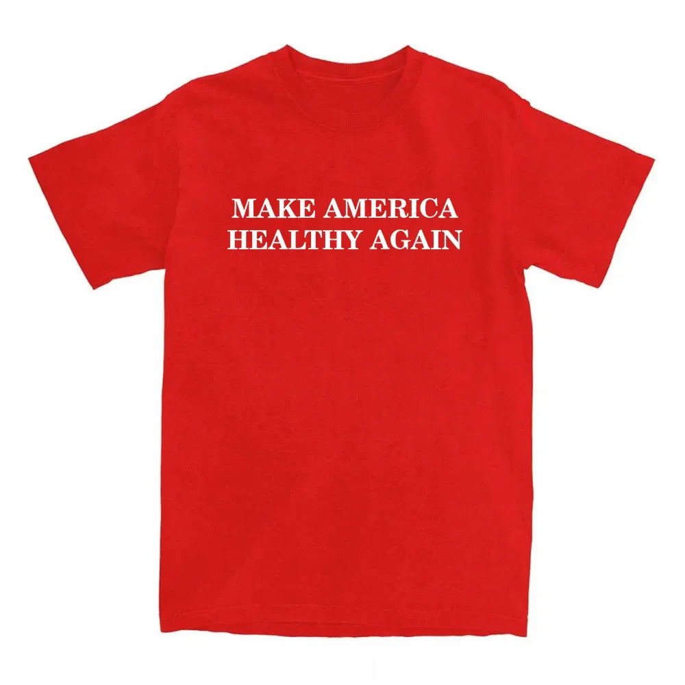 Clothing Make America Healthy Again Tee Shirt For Men