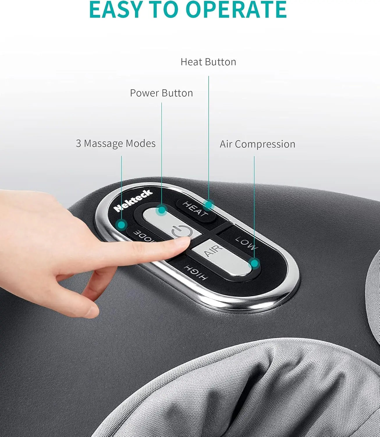 New Shiatsu Foot Massager Machine with Soothing Heat