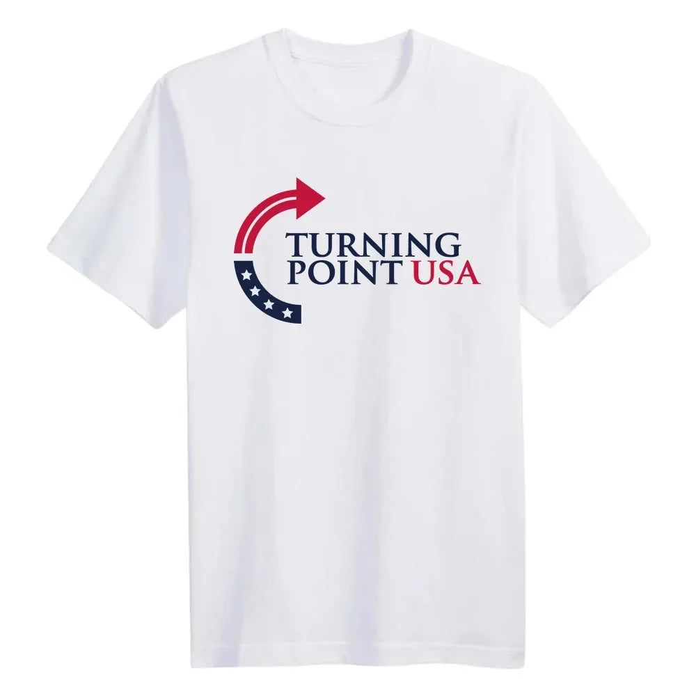Turning Point Usa Tee American Charlie Kirk Graphic T Shirt