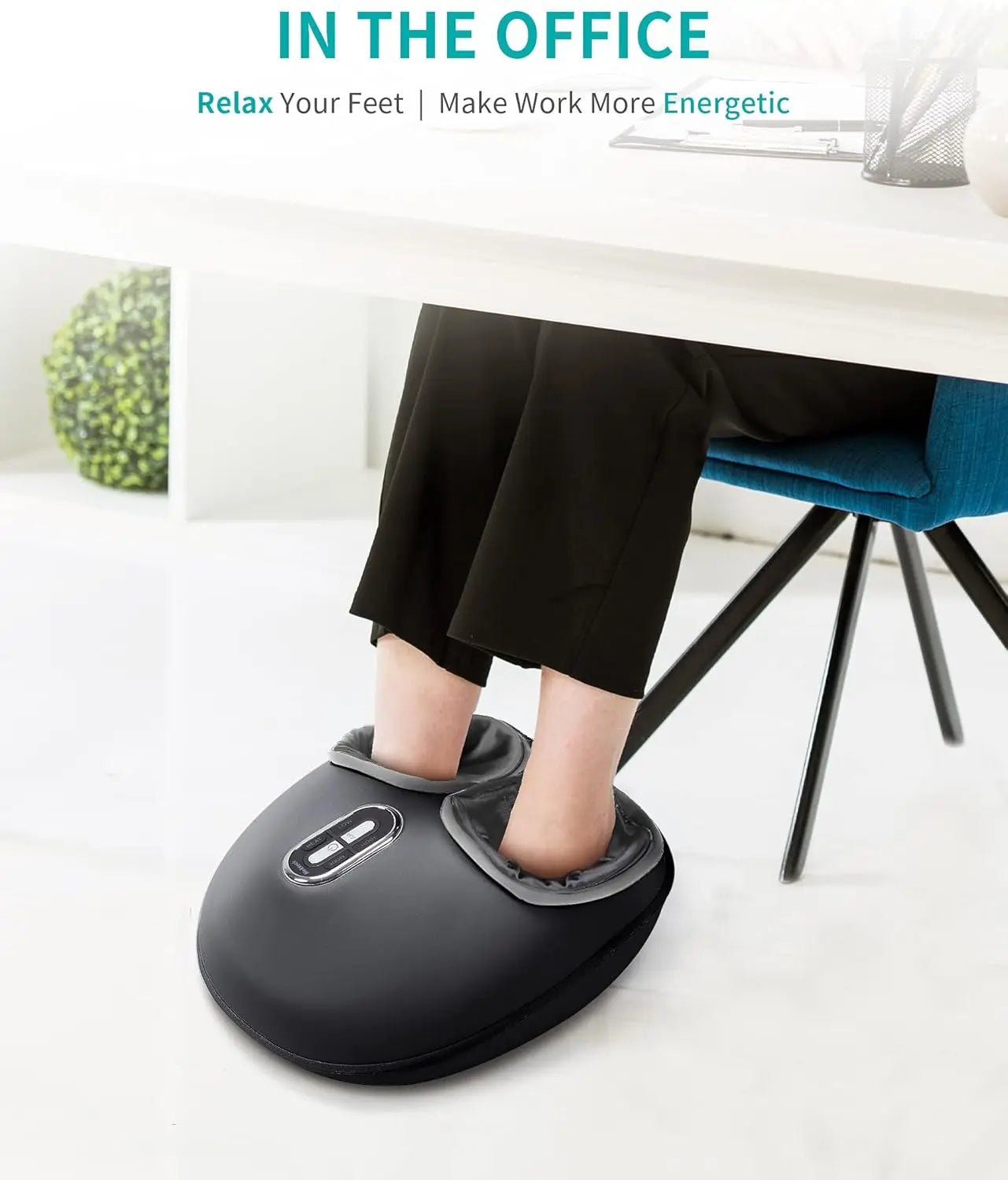 New Shiatsu Foot Massager Machine with Soothing Heat