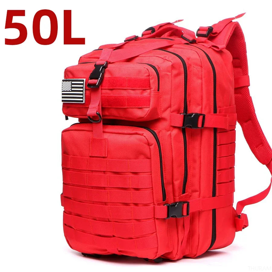 25L/50L 1000D Nylon Waterproof Trekking Fishing Hunting Bag