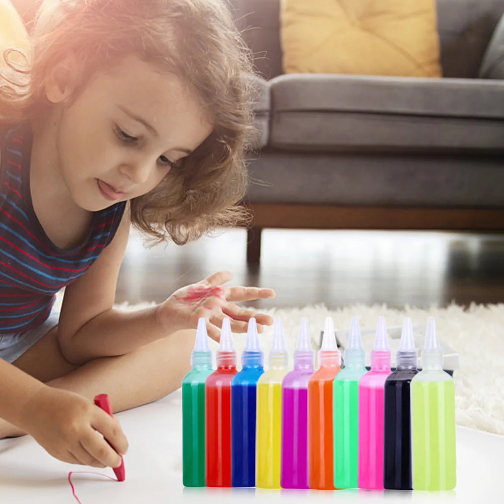 DIY Magic Water Elf Toys Kids Handmade Craft Painting Stickers