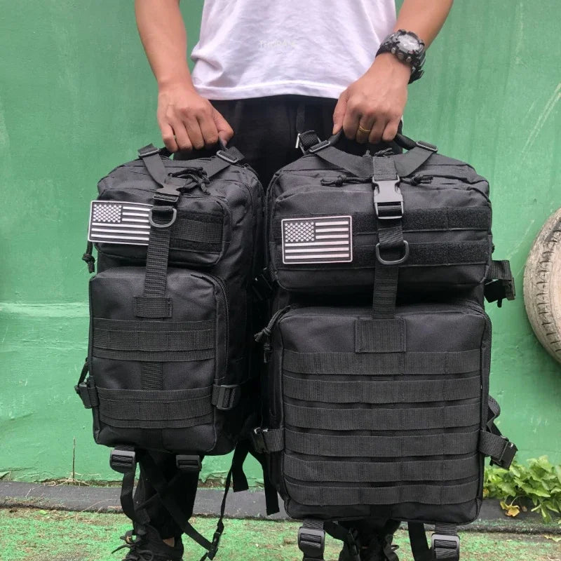 25L/50L 1000D Nylon Waterproof Trekking Fishing Hunting Bag