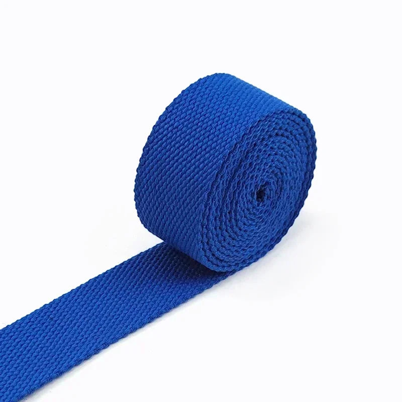 5Meters 20-50mm Cotton Webbing Tapes For DIY Bags Strap