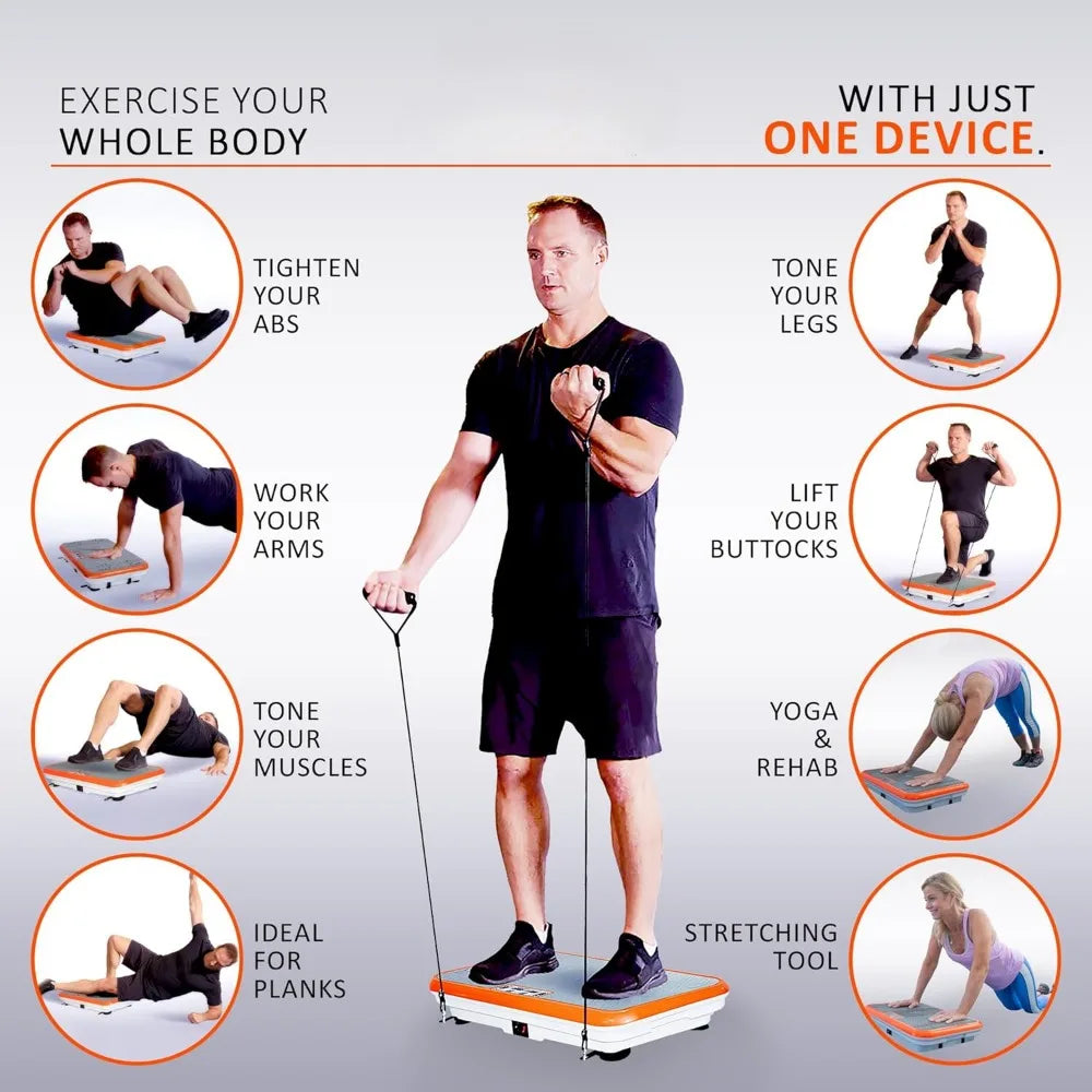 Vibration Board Exercise Machine for Weight Loss and Toning