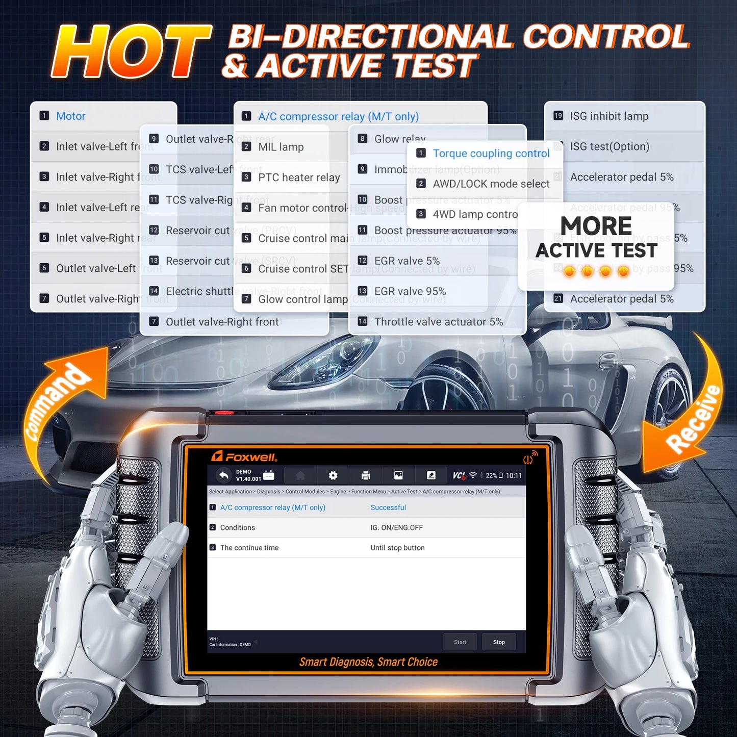 FOXWELL NT809TS TPMS Programming Tool All Systems Scanner