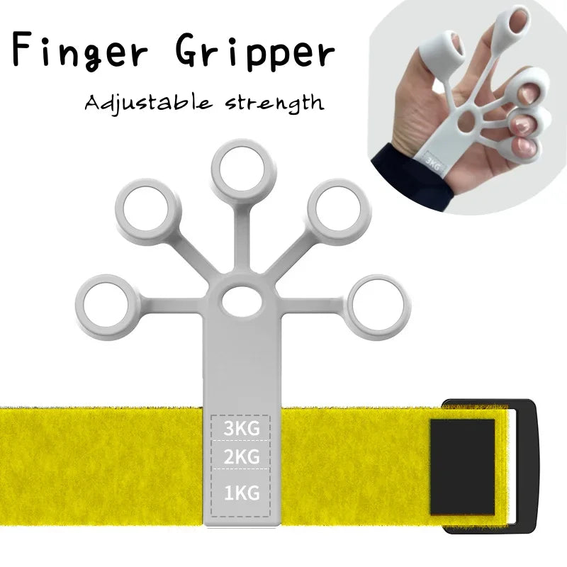MIHJUSFDH Silicone Finger Expander Gripper Exercise Tool