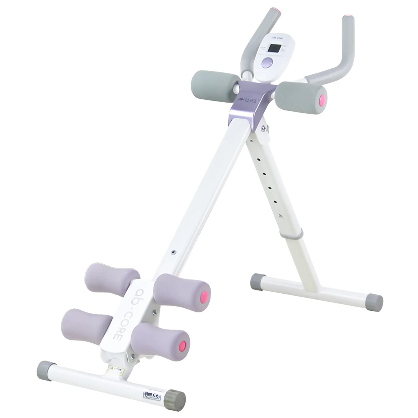 Leikefitness Height Adjustable Ab Trainer for Core Toning