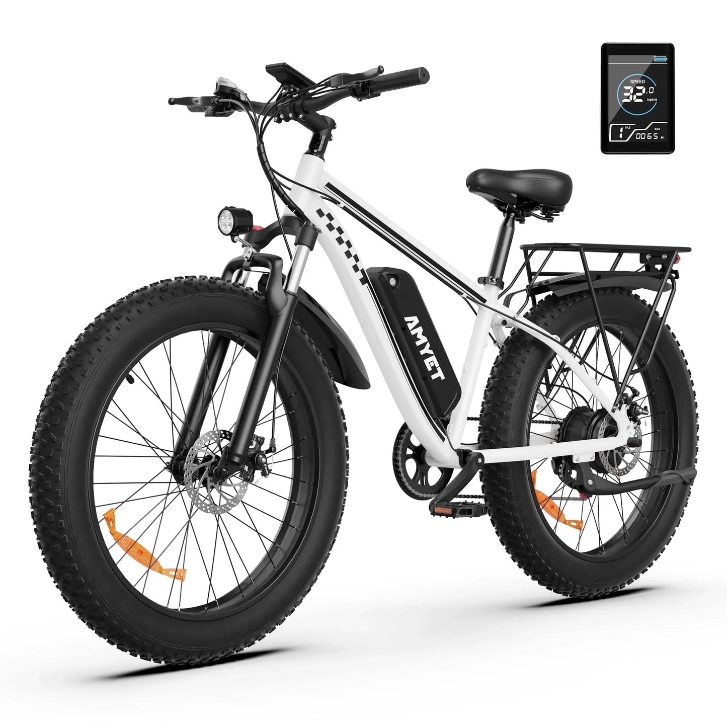 AMYET EB26 Electric Mountain Bike 1500W 28mph Peak