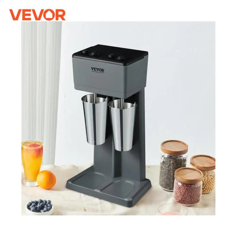 VEVOR Milkshake Maker Mixer Machine Double Head Stainless Steel