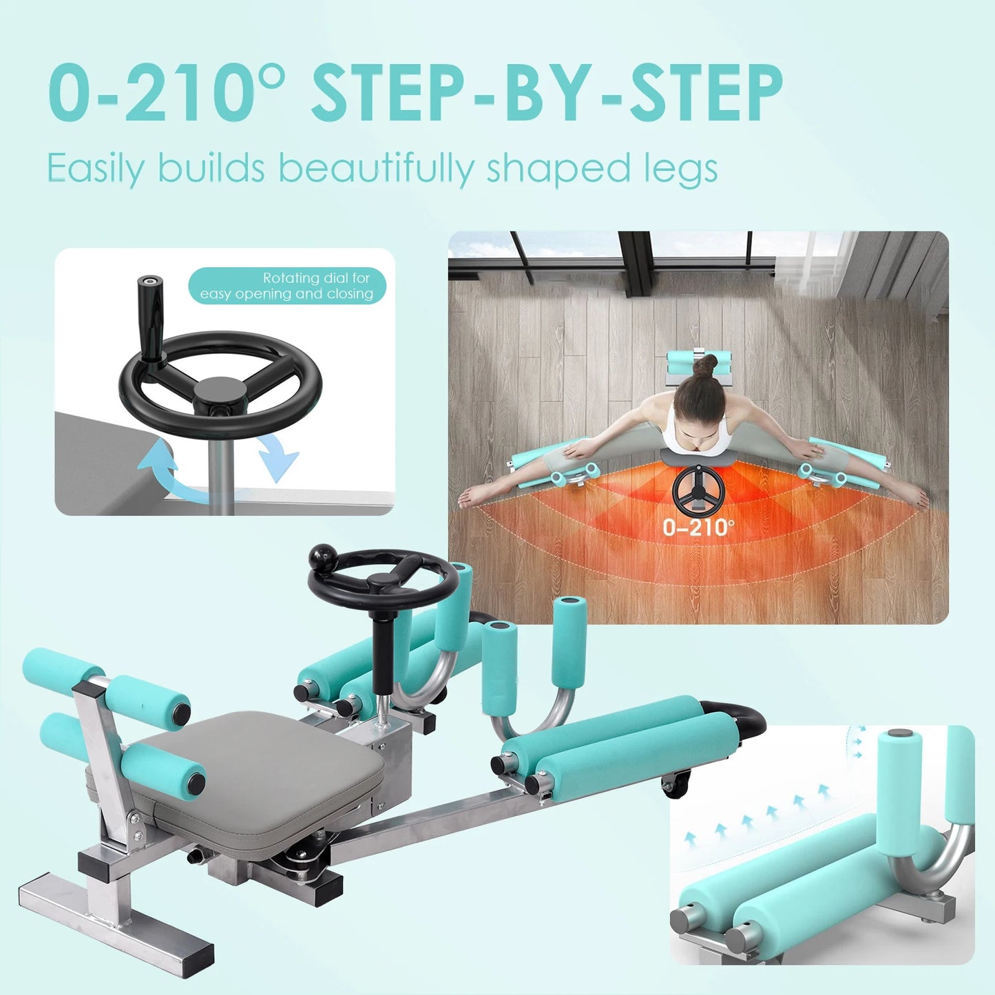 Function Heavy Duty Leg Stretcher for Splits and Hip Training