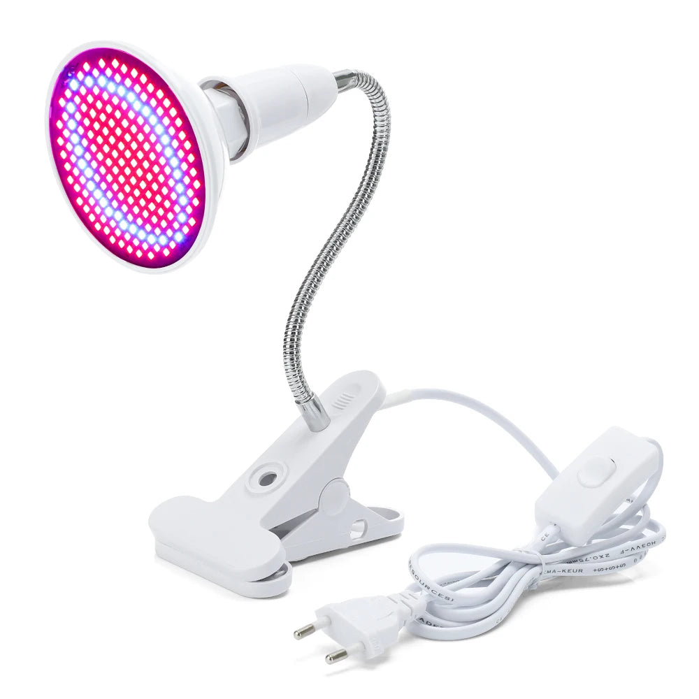 Moajaza 200 LED Infrared Light Therapy Lamp For Skin Care Anti Aging 660nm 850nm