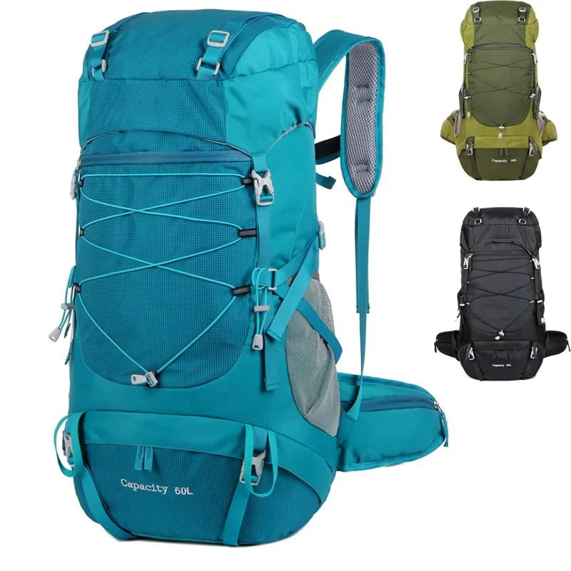 50L Travel Backpack Men Bags Waterproof Tactical Bagpacks Women