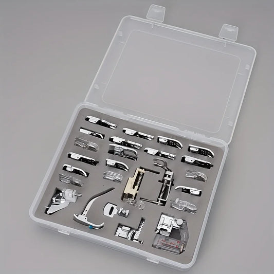 52pcs Professional Sewing Machine Foot Presser Feet Set