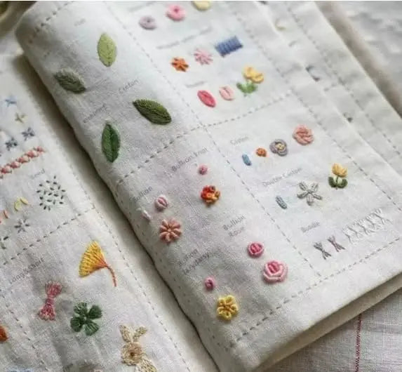 Stitch Book DIY Embroidery Book Creative Sewing Book Binder