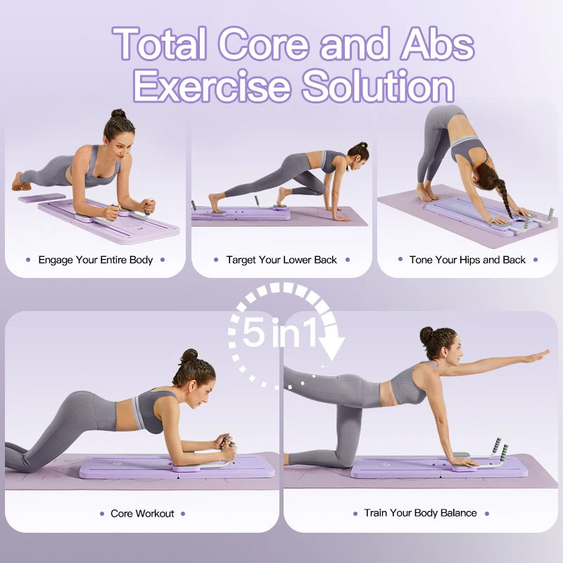 Multifunctional Ab Exercise Board for Core Strength Training