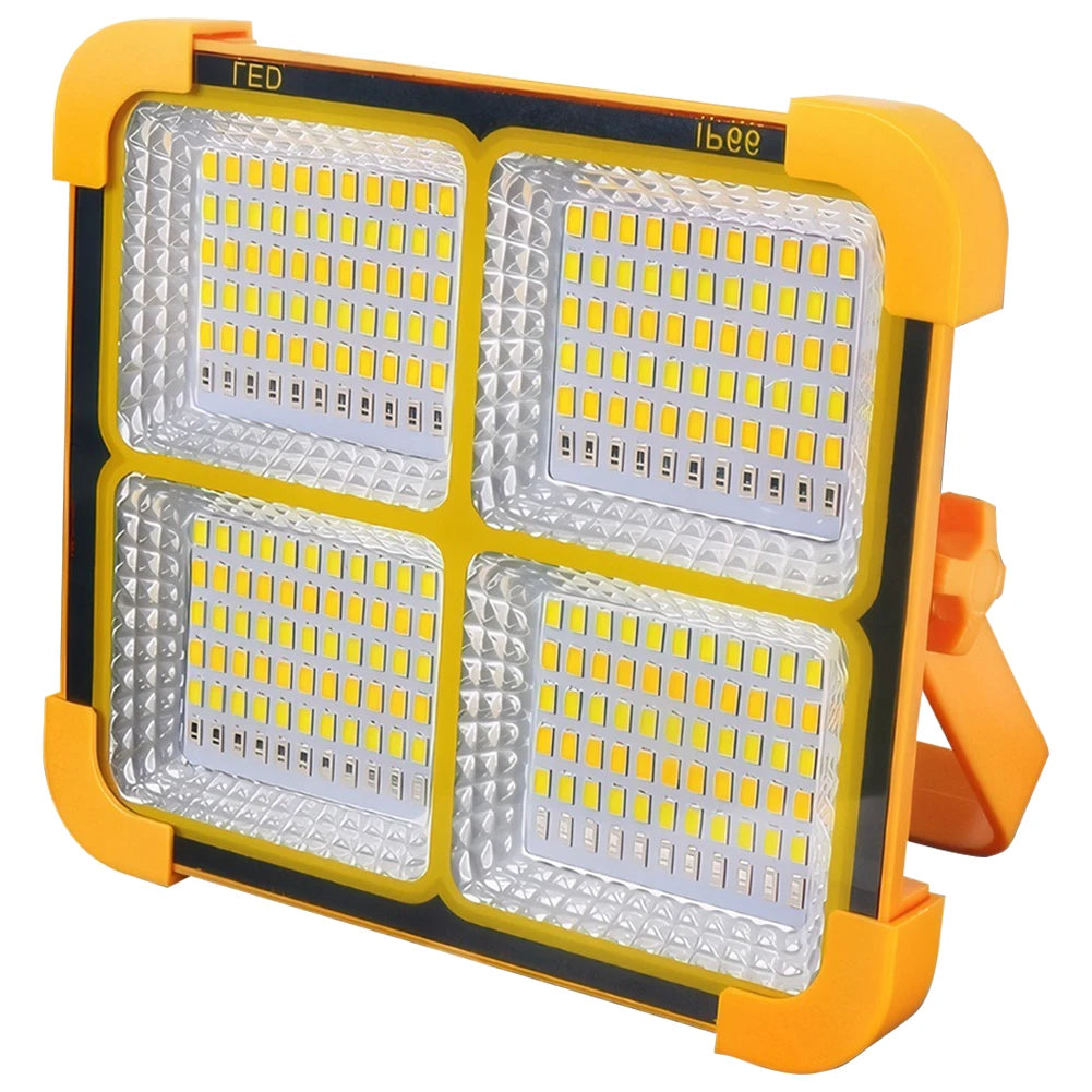 400W LED Solar Floodlight Waterproof Solar Light USB Rechargeable