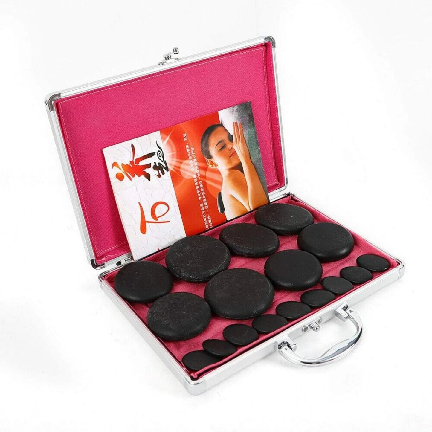 Portable Hot Massage Stone Volcanic Stones Kit Rock SPA