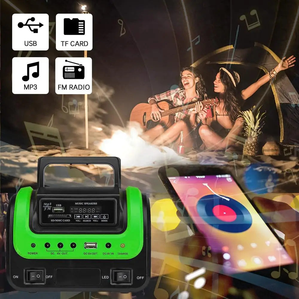 Portable Solar Generator Station Emergency Power for Camping