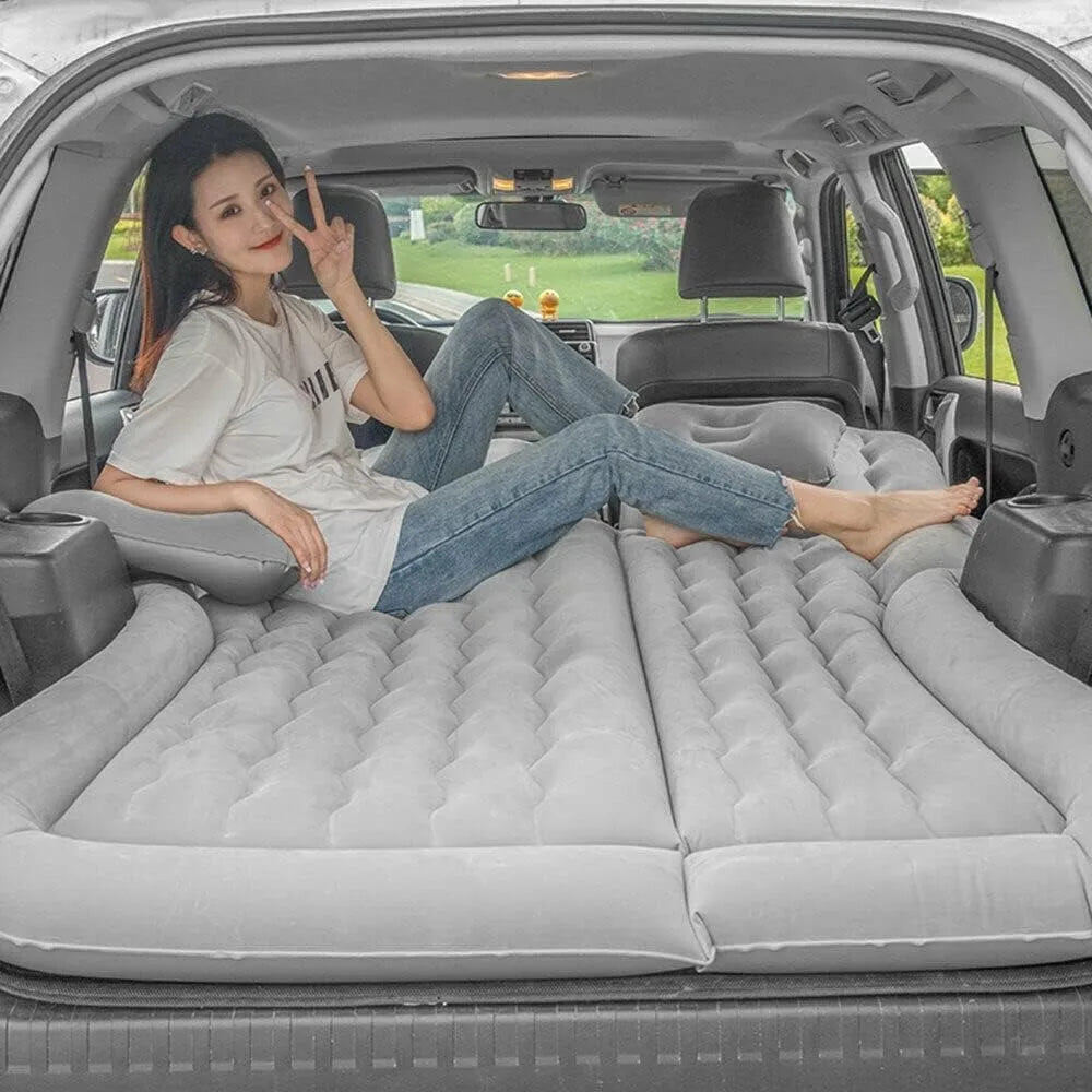 SUV Car Air Mattresses Inflatable Mattress with 2 Pump & Cushions