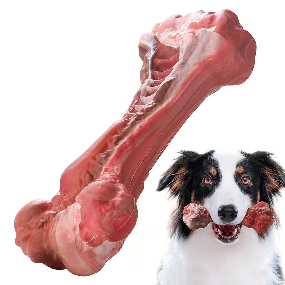 MASBRILL Dog Toys Aggressive Chewers Large Dogs Bone-Shaped Indestructible Nylon Toys