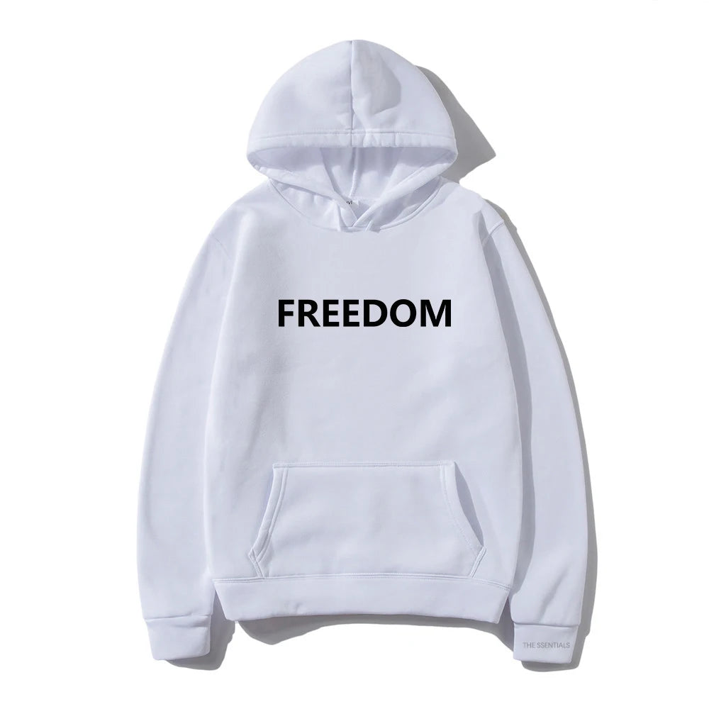 Patriot Freedom Hoodie Charlie Kirk Vintage Style Sweatshirt