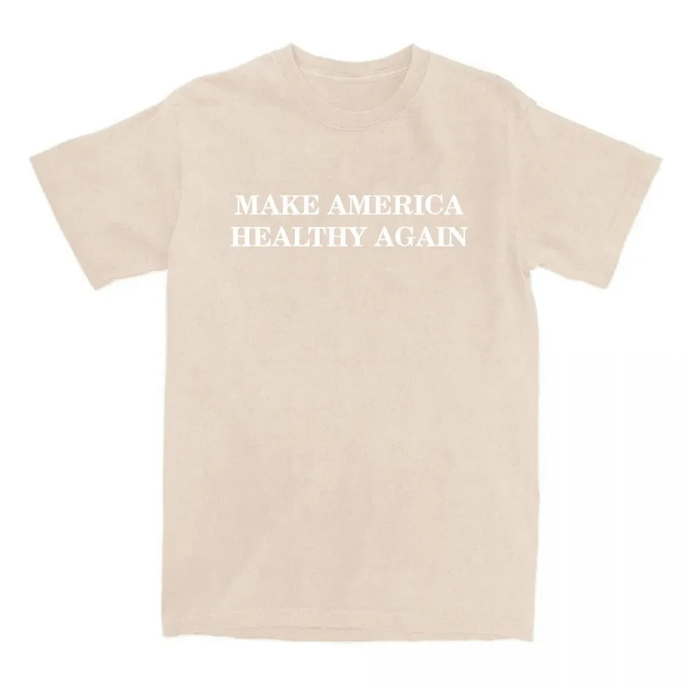 Clothing Make America Healthy Again Tee Shirt For Men
