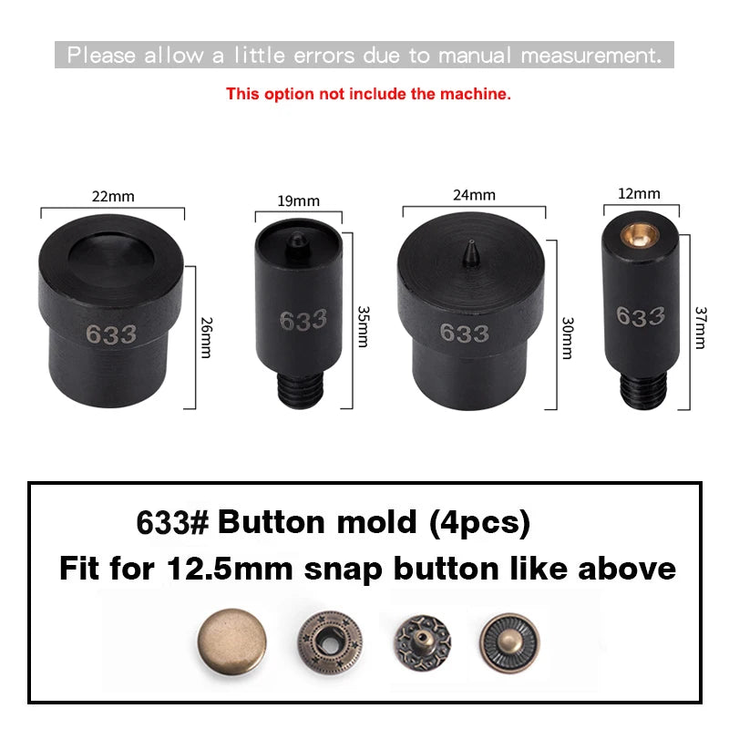 WUTA Manual Button Installation Tool Mute Punching Rivets